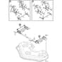 DOD RM135H - 2010 - 13-7823-22 - Stiga Front Mower Deck Lifting Diagram