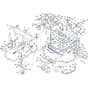 DOD RM155H - 2011-2018 - 13-7825-24 - Stiga Front Mower Deck Controls Diagram
