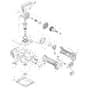 Makita DPJ180 - Cordless Plate Joiner - Power Tool Diagram