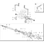 DR 100 -  - Efco Flail Mower Speed gears of the change Diagram