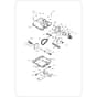 DR 51 VB6 -  - Efco Bush Hog Mower Cover (From 2012) Diagram