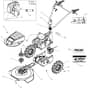 DR 52 VBR6 -  - Efco Bush Hog Mower Frame assembly (until 2011) Diagram