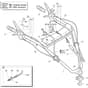 DR 55 H 6.5 -  - Efco Flail Mower Handle-bar and control box Diagram