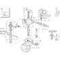 DR 65 HR 11 -  - Efco Flail Mower Speed gears of the change (1/2) Diagram