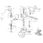 DR 80 Cat. 2025 -  - Efco Flail Mower Speed gears of the change-with brake from sn B133181826 Diagram