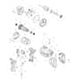 Makita DS4011 - 13mm Drill - Power Tool Diagram