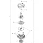 DS 2410 T -  - Efco Brushcutter Illustrated part list (Head "Speed&Go") Diagram