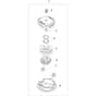 DS 3000 D -  - Efco Multi Function Tool Illustrated part list ( Head "Load & Go" D.130) Diagram