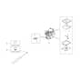 DS 3000 S -  - Efco Brushcutter Carburettor WT-1150 Diagram