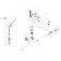DS 3500 T -  - Efco Brushcutter Transmission Diagram