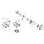 DS 4000 T -  - Efco Brushcutter Tank and air filter Diagram
