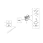 DS 5400 S -  - Efco Brushcutter Carburettor WT-1199 Diagram