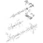 Makita DSC163 - Cordless Steel Rod Cutter - Power Tool Diagram