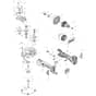 Makita DSC251 - Cordless Steel Rod Cutter - Power Tool Diagram