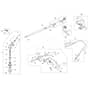 DSF 5400 -  - Efco Brushcutter Transmission Diagram