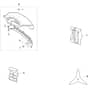 DSF 5500 -  - Efco Brushcutter Accessories Diagram