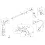 DSF 5500 -  - Efco Brushcutter Transmission Diagram