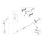 DSH 3100 BP -  - Efco Brushcutter Transmission Diagram