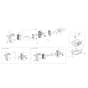 DSH 4000 T -  - Efco Brushcutter Tank and air filter (until May 2024) Diagram