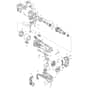 Makita DTM41 - Cordless Multi Tool - Power Tool Diagram