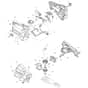 Makita DUH751 - 750mm Cordless Hedge Trimmer - Power Tool 01 Diagram
