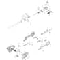 Makita DUR191L - Cordless Grass Trimmer - Power Tool 02 Diagram