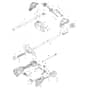 Makita DUR192L - Cordless Grass Trimmer - Power Tool Diagram