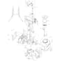 Makita DUS108 - Cordless Garden Sprayer - Power Tool Diagram