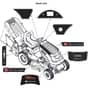 Countax E36 Mulcher - From 01-05-2017 - 30A Decals Style Westwood S36 (R116L)