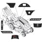 Countax E36 Mulcher - From 01-05-2017 - 30C Decals Style Ariens (R116L E36)
