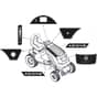 Countax E36 R116 - From 01-05-2017 - 30F Decals Style (E36 Mulcher)