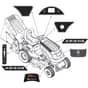 Countax E36 W216K - From 01-05-2017 - 30D Decals Style Ariens E36 (R116L E36)