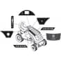 Countax E36 W216K - From 01-05-2017 - 30E Decals Style (W216K E36 Mulcher)