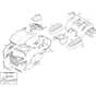 e-Ride S300 - 2021 - 2T0660481/ST1 - Stiga Ride On Mower Bodywork Diagram