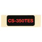 Genuine Echo CS-350TES Decal - X503-006190