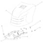 ED 92/16 KH (K1600AVD) - 2021 - Efco Ride On Mower Hood 02 Diagram