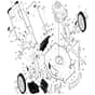 McCulloch EDITION XXL - 96141023001 - 2010-002 - Frame Parts Diagram