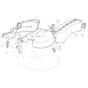 EF 103/16 K - 2021 - Efco Ride On Mower Guards Diagram