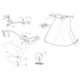 EF 103/16 K - 2021 - Efco Ride On Mower Optionl on request Diagram