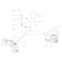 EF 106/24 KH 4X4 (K2400AVD V-twin) - 2016 - Efco Ride On Mower Hydraulic distribution Diagram