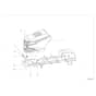 EF 106/24 KH (K2400AVD V-twin) - 2016 - Efco Ride On Mower Hood 02 Diagram