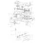 EF 106/24 KH (K2400AVD V-twin) - 2016 - Efco Ride On Mower Mowing Deck Diagram