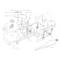 EF 106/24 KH (K2400AVD V-twin - EURO5) - 2021 - Efco Ride On Mower Clutch pulley Diagram