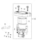 EF 106/24 KH (K2400AVD V-twin - EURO5) - 2023 - Efco Ride On Mower Valves Diagram