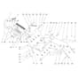 EF 124/22 HP - 2024 - Efco Ride On Mower Mowing control Diagram