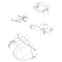 EF 84/14.5 K H - 2021 - Efco Ride On Mower Options Diagram