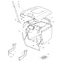 EF 84/14.5 K H - 2022 - Efco Ride On Mower Grassbag Diagram