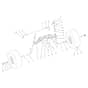 EF 92/13H - 2024 - Efco Ride On Mower Front axle Diagram
