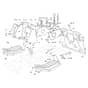 EF 93/16.5 K - 2019 - Efco Ride On Mower Frame Diagram