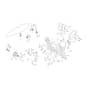 EF 95/16 K - 2023 - Efco Ride On Mower Front axle Diagram